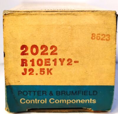Potter & Brumfield R10-E1Y2-J2.5K 120 V AC 2 A @ 28 V DC Coil Type Relay