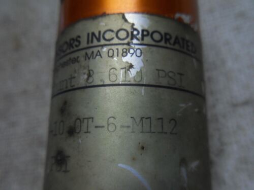1 GENTRAN ISI 0100-10.0T-6-M112 MELT PRESSURE TRANSDUCER