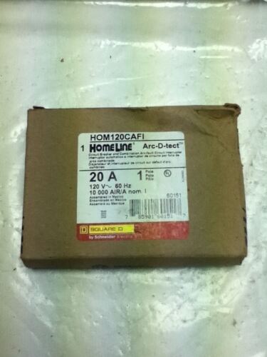 Square D HOM120CAFI Circuit Breaker