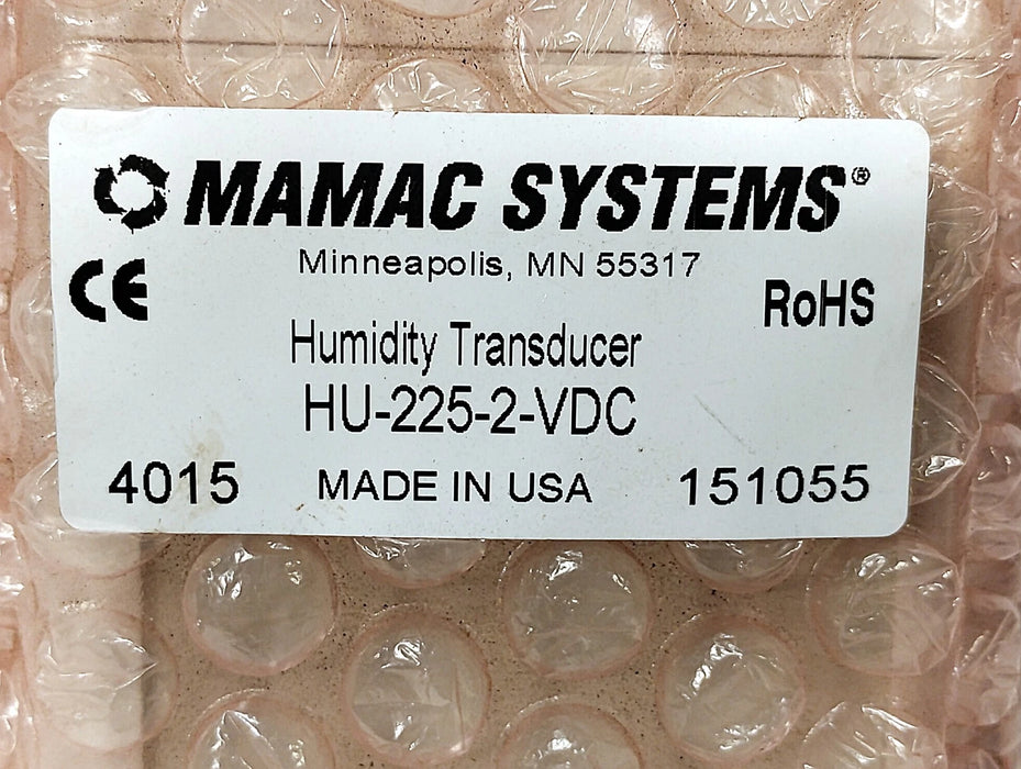MAMAC HU-225-2-VDC Humidity Transducer