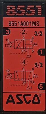 ASCO 8551A001MS Solenoid Valve
