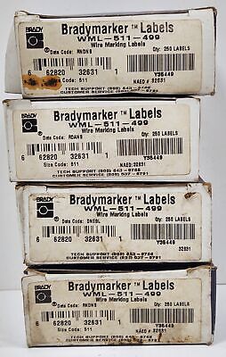Brady WML-511-499 Wire Marking Labels