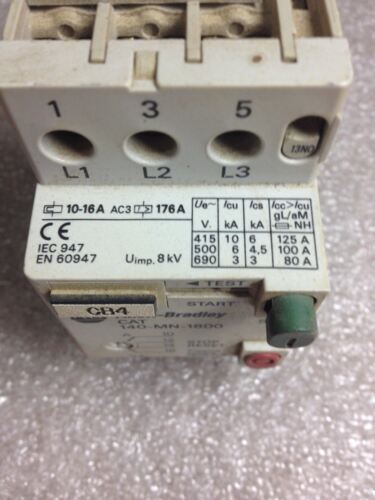 Allen-Bradley 140-MN-1600 Manual Starter
