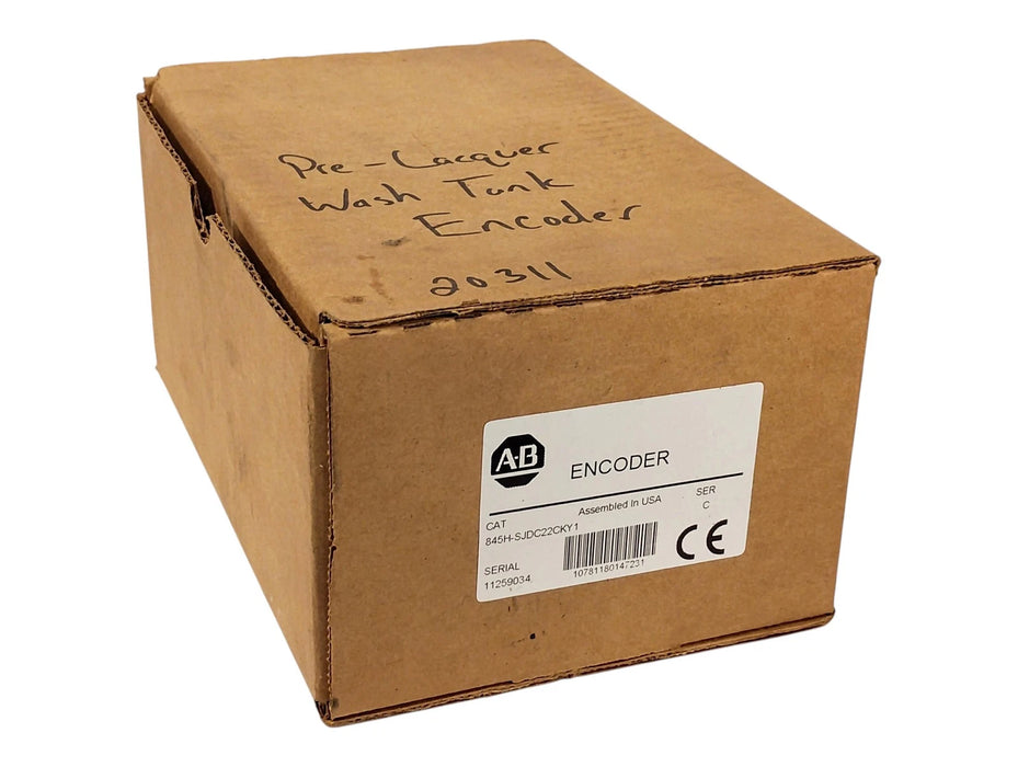 Allen-Bradley 845HSJDC22CKY1 Ser C 8-24 V DC 360 PPR Optical Incremental Encoder