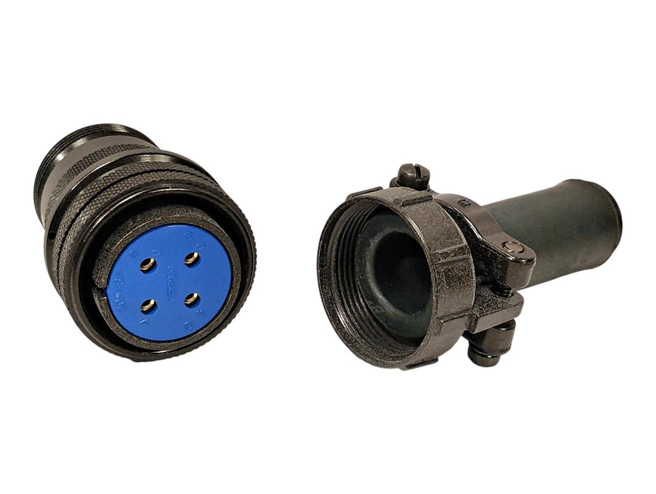 Amphenol MS3106A20-4S and 3420-12 2 pc Connector Set