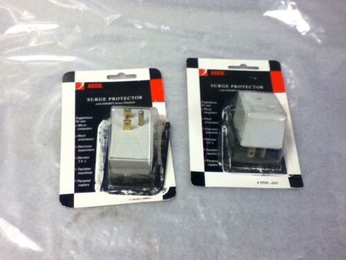 LOT OF 2 ACCO 50505-50681 SURGE PROTECTORS