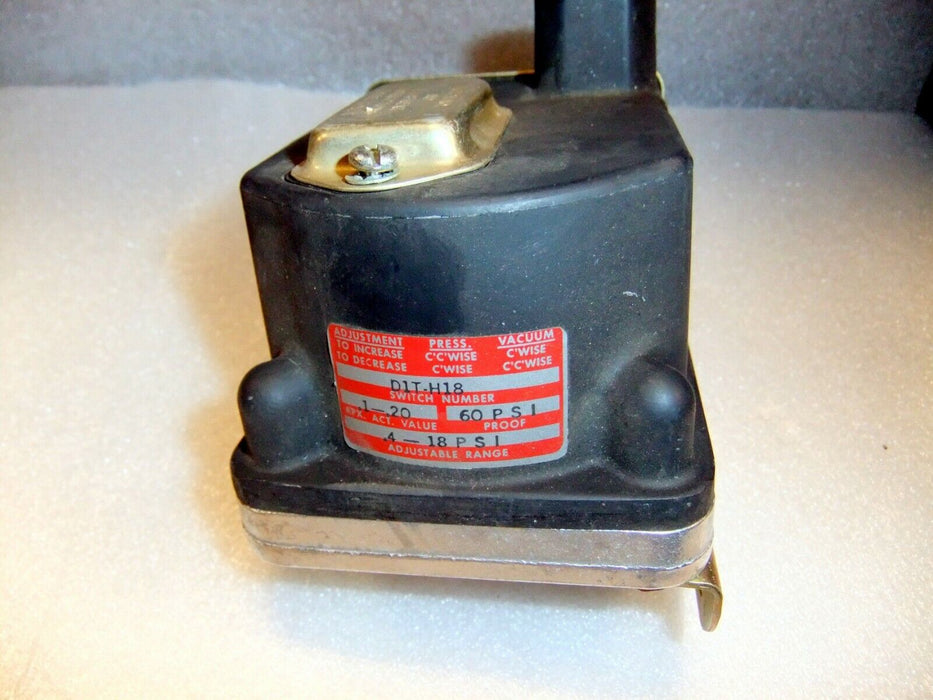 Barksdale D1T-H18 Diaphragm Switch