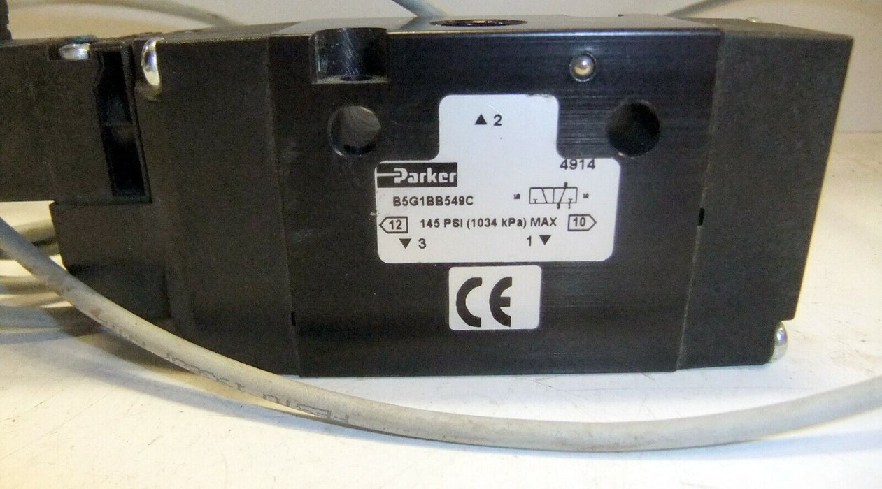 Parker Solenoid Valve 1/4" NPT B5G1BB549C
