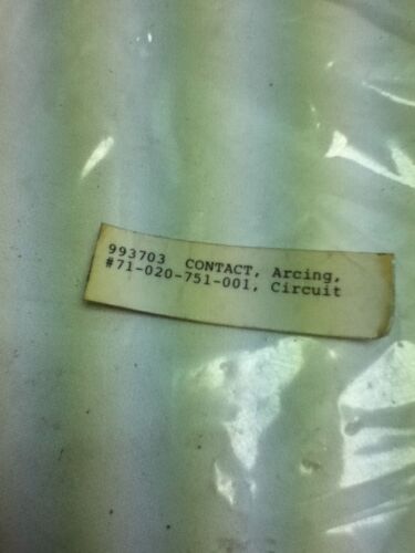 LOT OF 71-020-751-001 ARCING CONTACTS