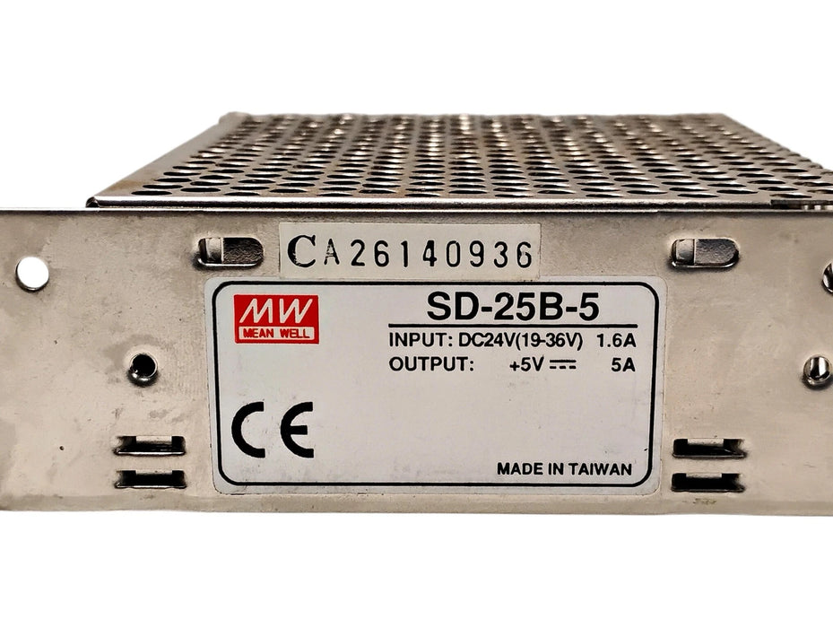 MEAN WELL SD-25B-5 Power Supply w/ 19-36 V DC input and 5 VDC Output
