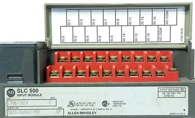 Allen-Bradley 1746-IA16 120 V AC 16 Point PLC Input Module