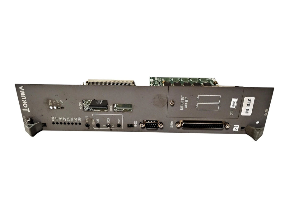 Okuma A911-2821 E4809-770-144-A V 2.1 w/ A911-2818 E4809-770-145 E4809-436-115-A