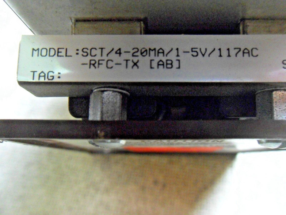 Moore Industries Sct/4-20Ma/1-5V/117Ac-Rfc-Tx Signal Converter