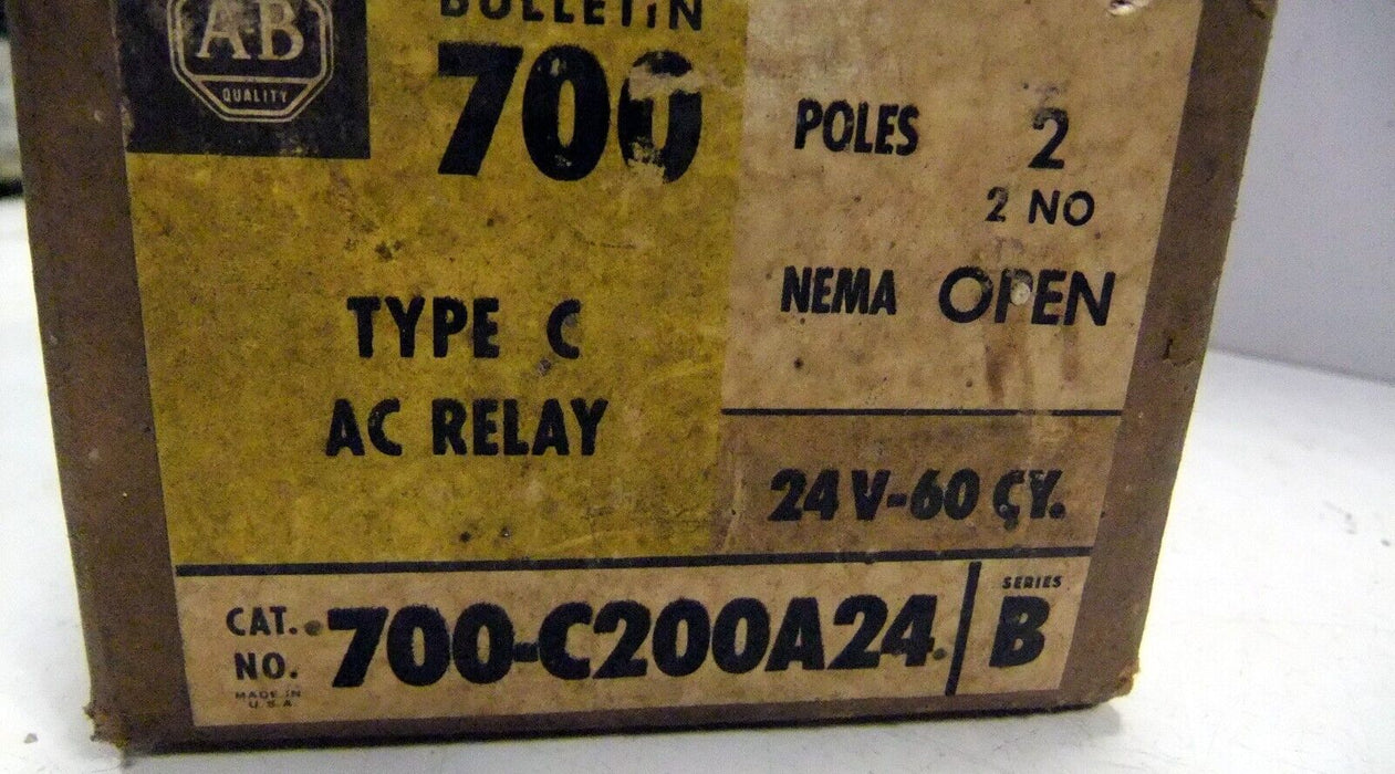 Allen-Bradley AC Relay 700-C200A24