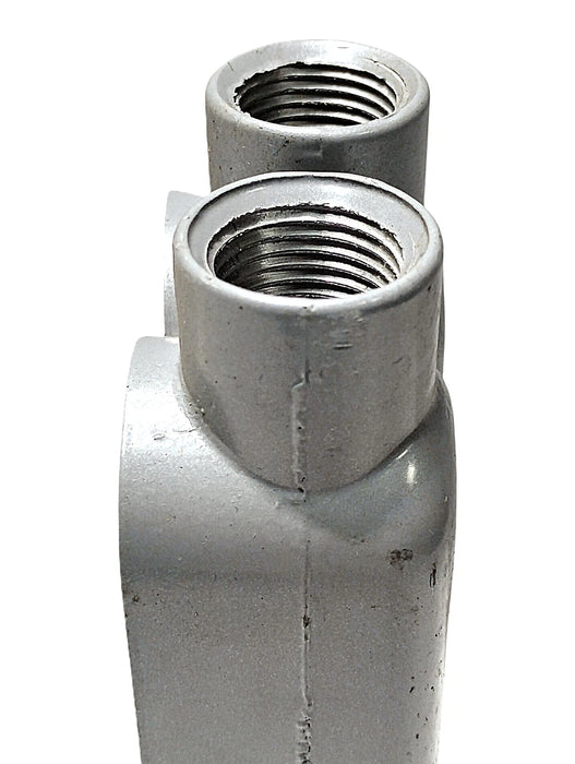 Killark OC-1 Form 85 Body Type C 1/2 in Aluminum Conduit Junction Body