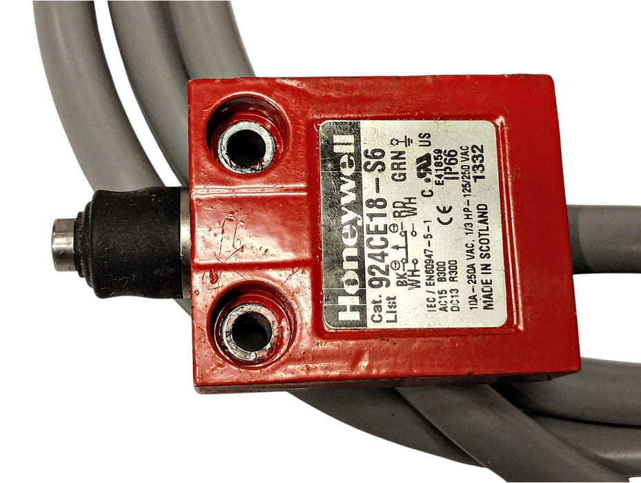 Honeywell 924CE18-S6 125/250 V AC 10 A Plunger Style Limit Switch
