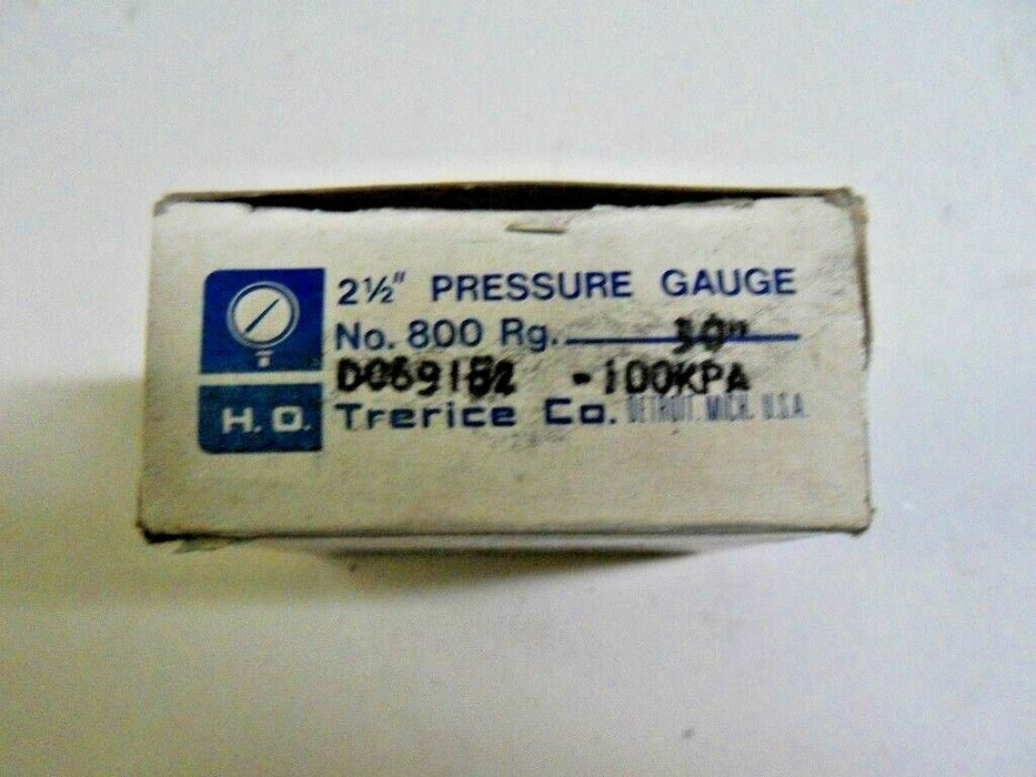 1 TRERICE CO 100KPA PRESSURE GAUGE