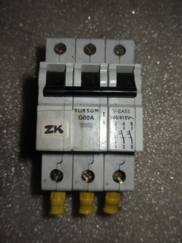 Sursum V-EA53-G60A 240/415V Circuit Breaker