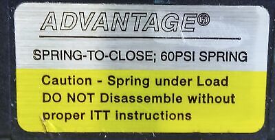 ITT Engineered Valves 74651-011-001 CWP150 5-2444-M-36 Dia-Flo Valve