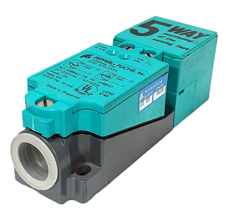 Pepperl Fuchs NJ15+U4+W 20-250 V AC Inductive Proximity Sensor