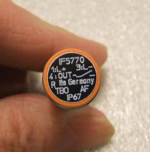 IFM Efector Proximity Switch IF5770 10-36VDC 4Pin