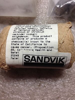 LOT OF CARBIDE TIPS VALENITE AND SANDVIK