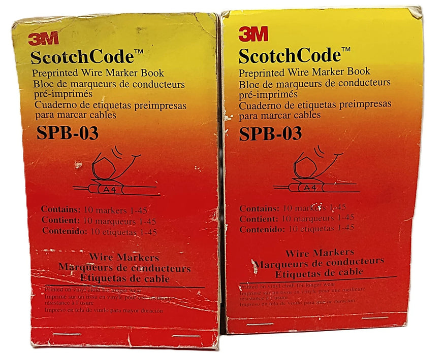 3M SPB-03 ScotchCode Wire Marker Booklet