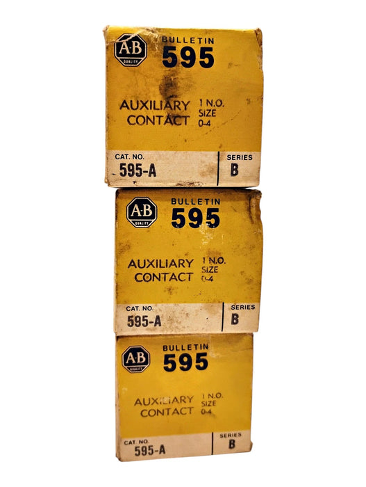 Allen-Bradley 595-A Ser B 600 V AC Auxiliary Contact for NEMA Size 0-5 Contactor