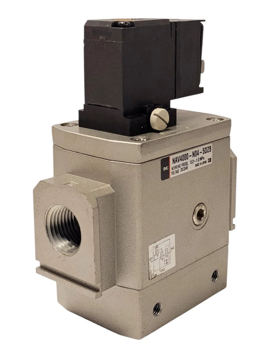SMC NAV4000-N04-5DZB 24 V DC 1.0 MPa Soft Start Up Valve
