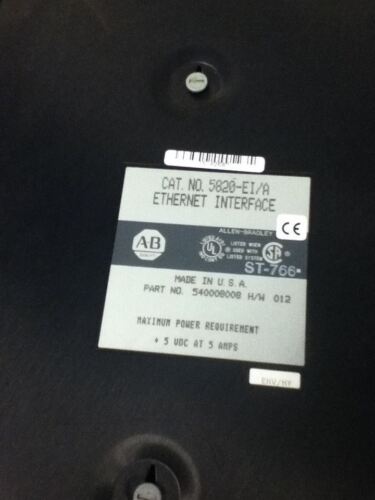 Allen-Bradley 5820-EI/A INTERFACE MODULE- NO BOX