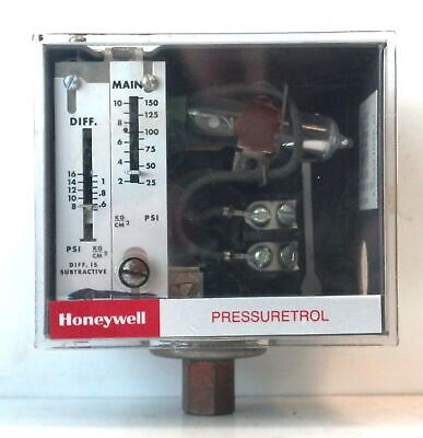 Honeywell L404V-1046 25-150 PSI Pressuretrol Controller for Oil Burner System