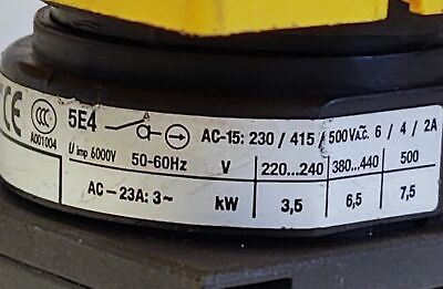 Moeller T0-2-8900 Disconnect Switch