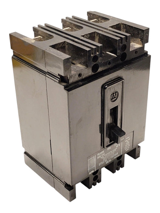 Westinghouse FB3060 600 V AC 60 A 3-Pole 3-Phase Circuit Breaker