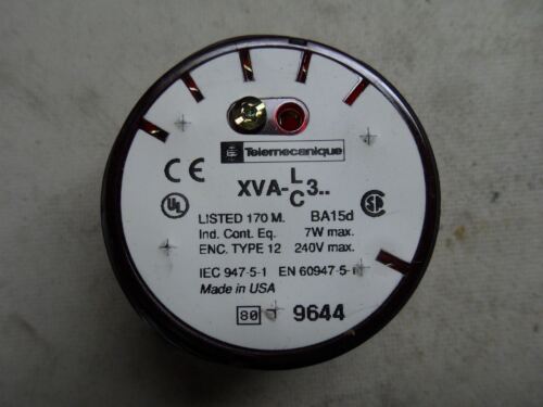 2 Telemecanique XVAC341 Stack Light Steady Red Lens (Lens Only