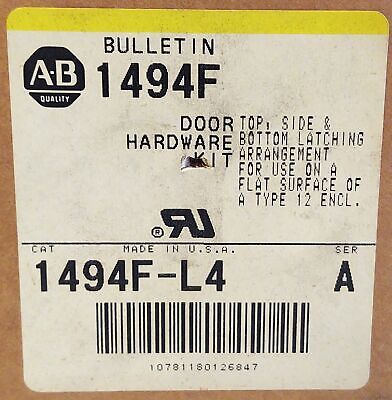 Allen-Bradley 1494F-L4 Ser A Door Hardware Kit for Type 12 Enclosure
