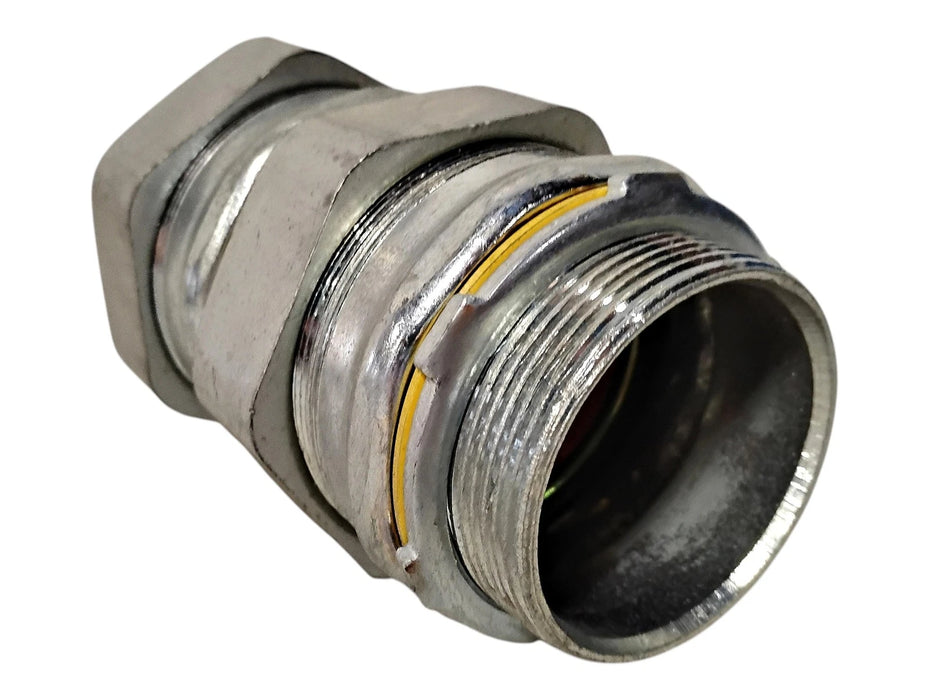 Crouse Hinds LT200 (M) 2" Liquidtight Straight Male Conduit Connector - Lot of 2
