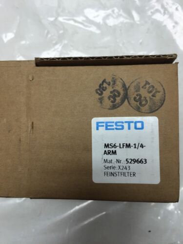 Festo Ms6-Lfm-1/4-Arm Micro Filter