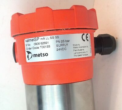 Metso ValmetSP MA LL SS SS RDU 24 V DC SmartPulp Consistency Transmitter & Blade