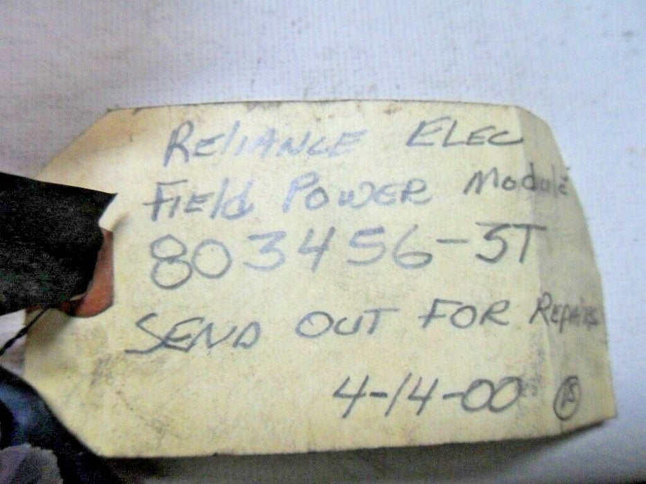 Reliance 803456-3T POWER MODULE