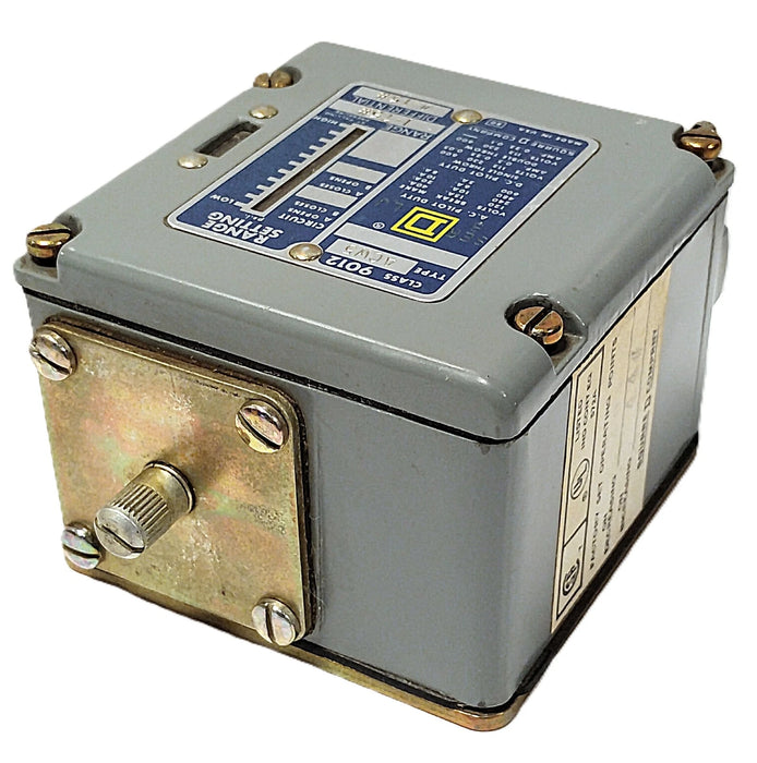 Square D 9012ACW5 Ser B 600 V AC 1-75 psi Differential Pressure Switch