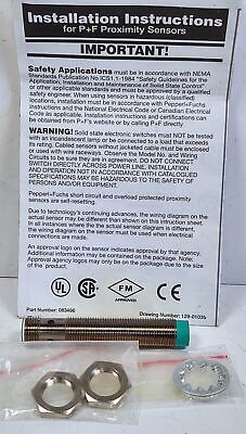 Pepperl NBN4-12GM50-E2-V1 087768 Inductive Proximity Sensor
