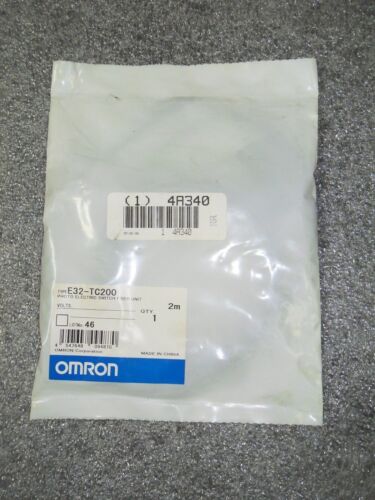 Omron E32-TC200 Fiber Optic Cable for Photoelectric Switch