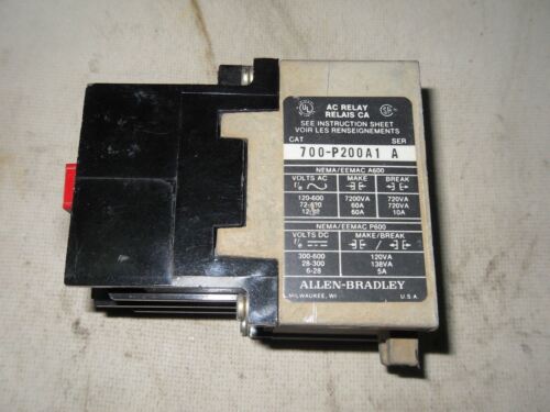 Allen-Bradley 700-P200A1 Control Relay