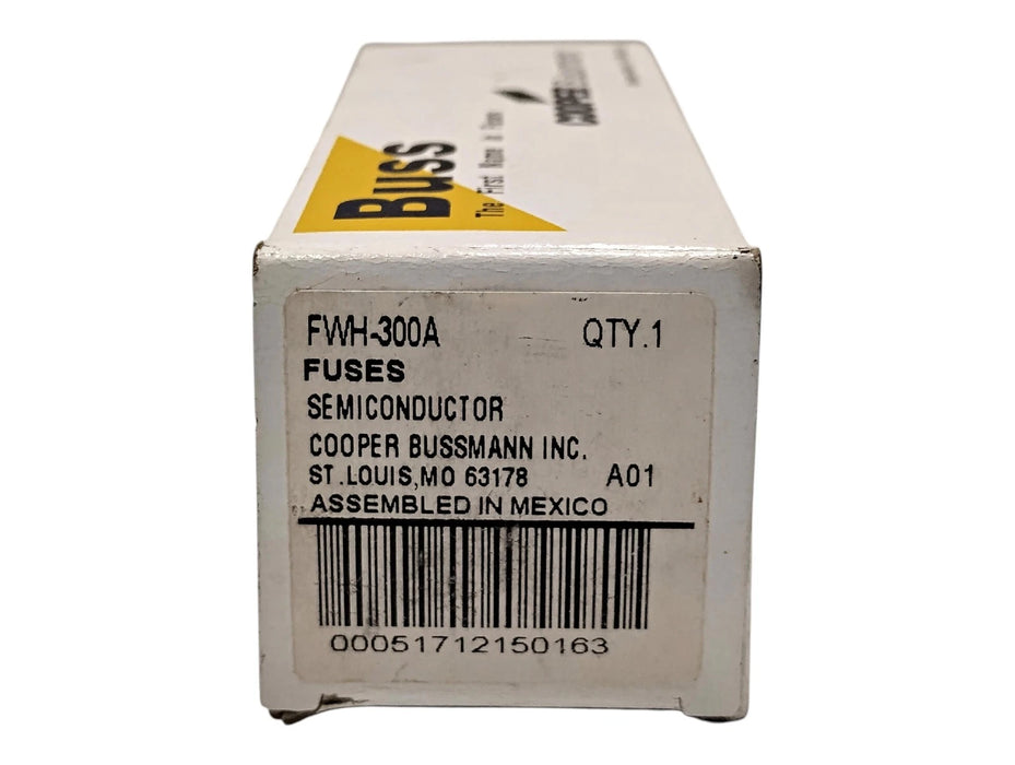 Bussmann FWH-300A 500 V AC/DC 300 A Current-Limiting Fast-Acting Fuse