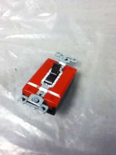 BRYANT 5862 20 A 125/250 V Red Wall Switch