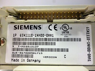 Siemens 6SN1118-1NH00-0AA1 Control Module