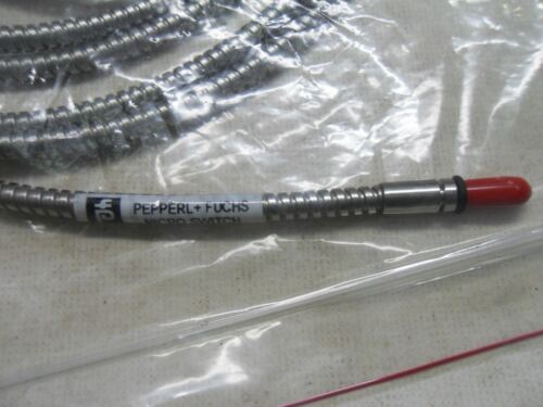 1 Pepperl 453645 PHOTOELECTRIC FIBER OPTIC CABLE