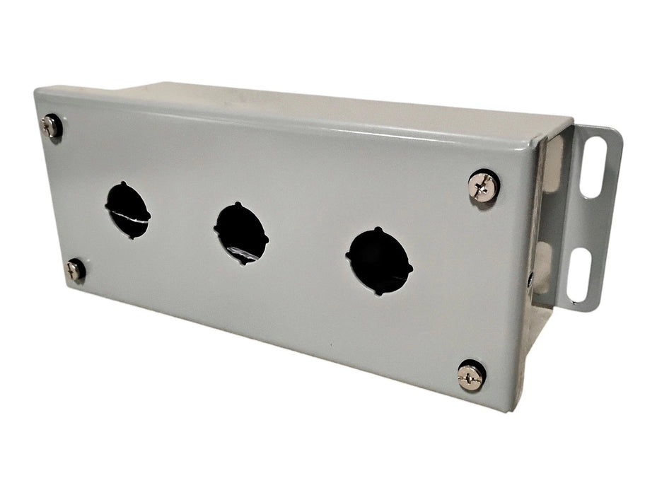 Saginaw SCE-3PBI 22mm NEMA 4/12 3-Hole Pushbutton Enclosure
