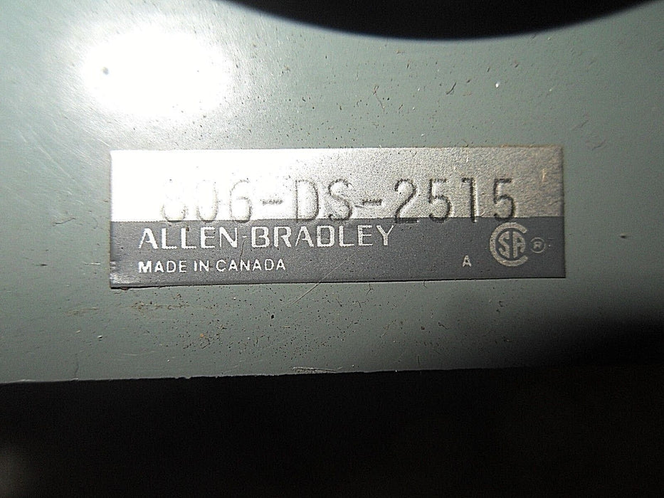 Allen-Bradley 806-DS-2515 Lockable Rotary Drum Switch