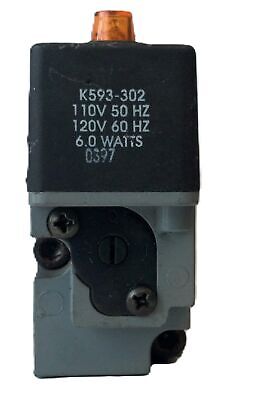 Schrader Bellows L7552440253B 120 VAC 1/4" NPT 150 PSI 4/2 Double Solenoid Valve